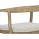 Jeremy 35.75 inch Weathered Oak / Dove Cream Counter Stool
